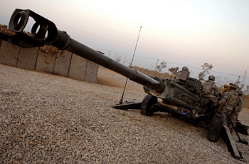 M777 ultra-light artillery gun